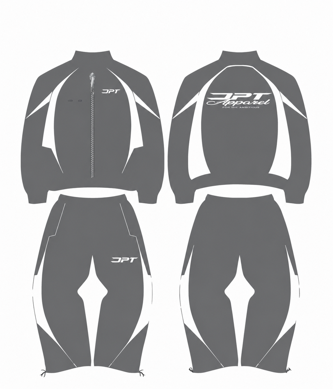 Foundation Tracksuit Jacket — Nylon