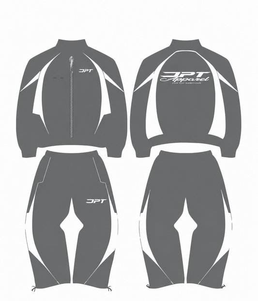 Foundation Tracksuit Jacket — Nylon
